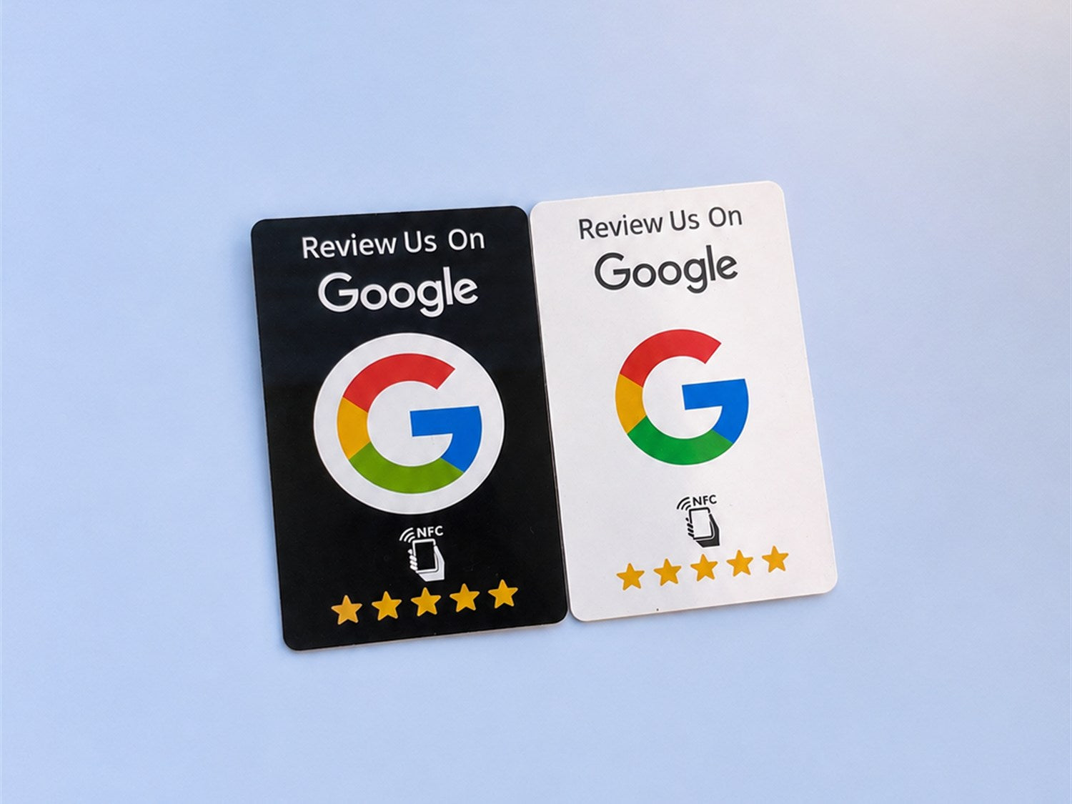 Tus clientes dejan la reseña antes de salir por la puerta.